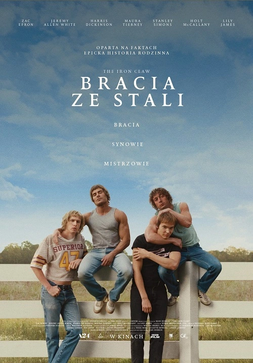 Bracia ze stali / The Iron Claw (2024) PL.1080p.RKTN.WEB-DL.H.264.DDP5.1-FOX / Lektor PL