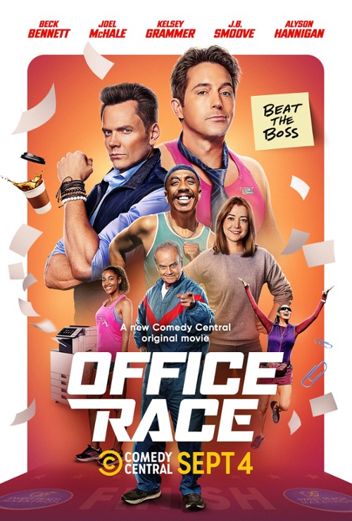 Przegonić szefa / Office Race (2023) PL.1080p.HDTV.x264.DD2.0-FOX / Lektor PL