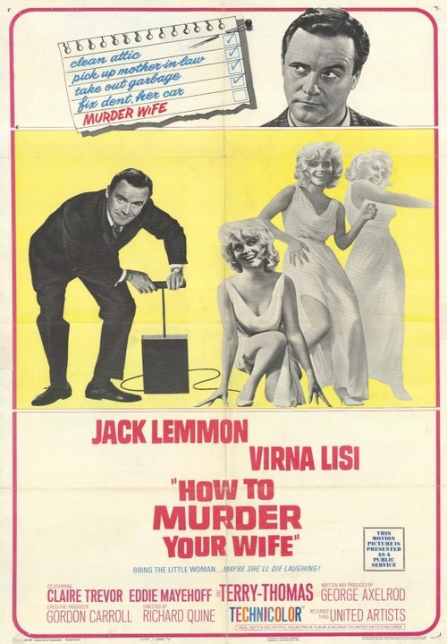 Jak zamordować własną żonę / How to Murder Your Wife (1965) MULTI.BluRay.1080p.x264-LTN / Lektor PL