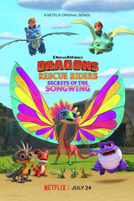 Jeźdźcy smoków: Załoga ratunkowa: Sekrety śpiewoskrzydła / DreamWorks Dragons Rescue Riders Secrets of the Songwing (2020) SD