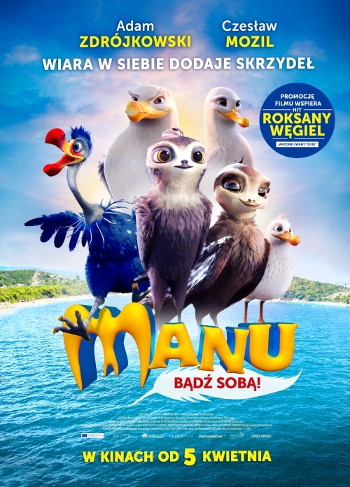 Manu. Bądź sobą! / Manou the Swift / Manou - flieg flink! (2019) SD